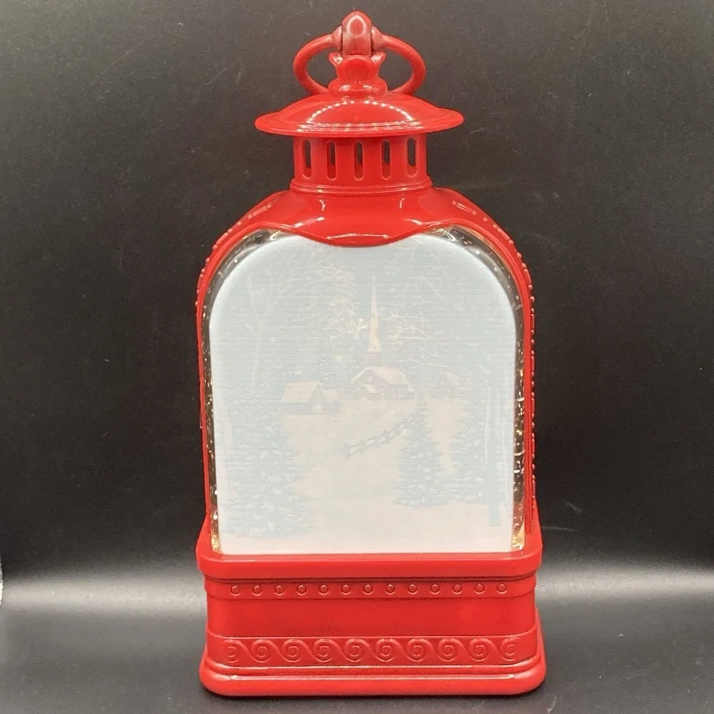 Santa Deer Dome Glitter Lantern  / Snow Globe 9